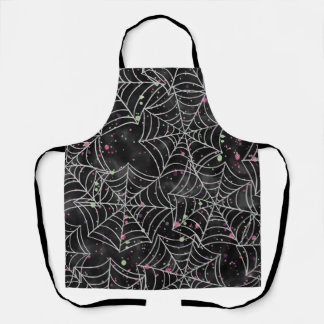 Halloween Spider Web  Apron