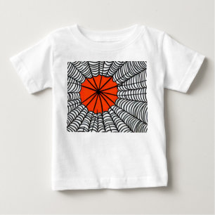Halloween Spider Web Baby T-Shirt