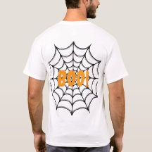 Halloween Spider Web Black and White Gothic Spooky