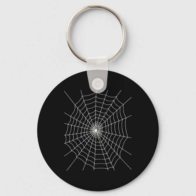 Halloween Spider Web Costume  Key Ring (Front)