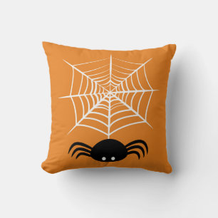 Halloween Spider Web Cushion