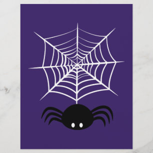 Halloween Spider Web  Custom Letterhead