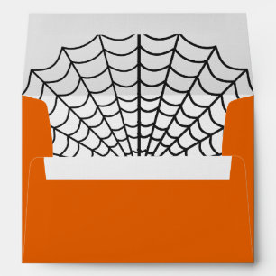 Halloween Spider Web Envelope