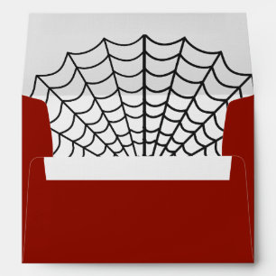 Halloween Spider Web Envelope