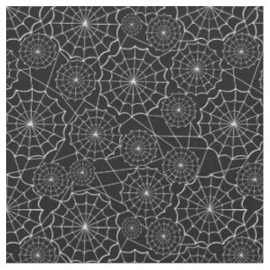 halloween spider web fabric