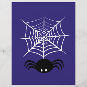 Halloween Spider Web  Flyer
