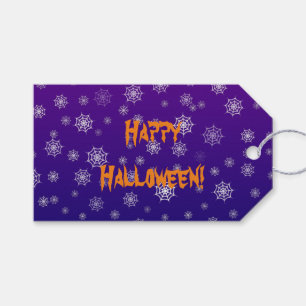 Halloween Spider Web Gift Tags