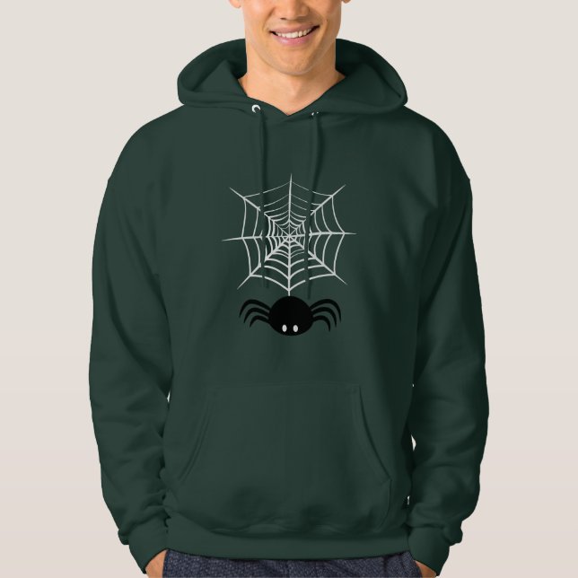Halloween Spider Web  Hoodie (Front)