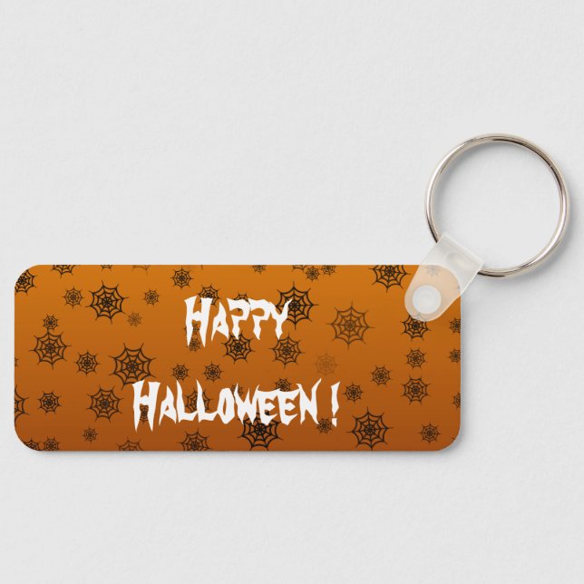 Halloween Spider Web Key Ring (Front)