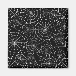 halloween spider web magnet