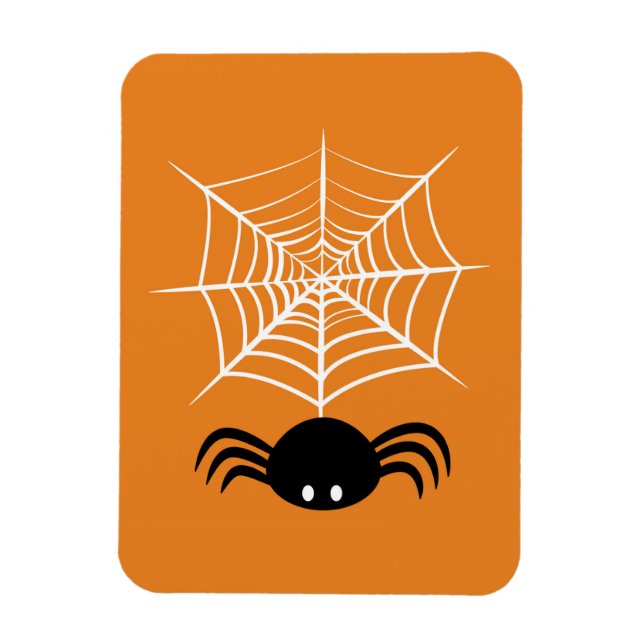 Halloween Spider Web  Magnet (Vertical)