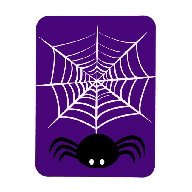 Halloween Spider Web  Magnet (Vertical)