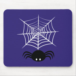 Halloween Spider Web Mouse Mat