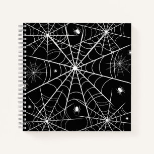 Halloween Spider Web Notebook