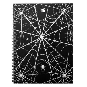 Halloween Spider Web Notebook
