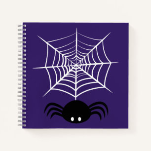 Halloween Spider Web Notebook