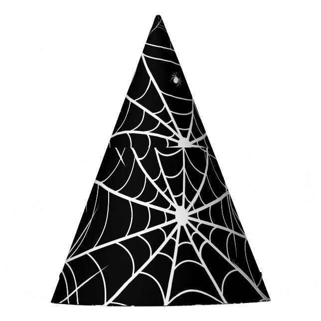 Halloween Spider Web Party Hat (Front)