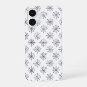 Halloween Spider Web Pattern iPhone 16 Case