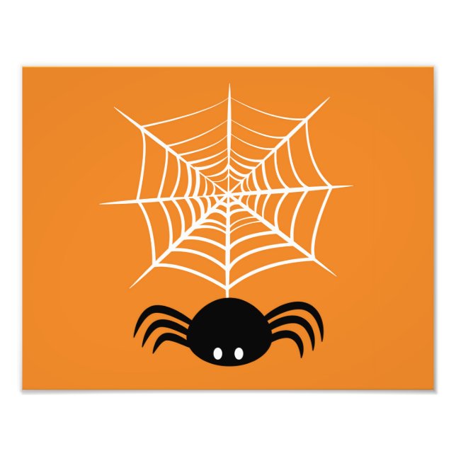 Halloween Spider Web  Photo Print (Front)