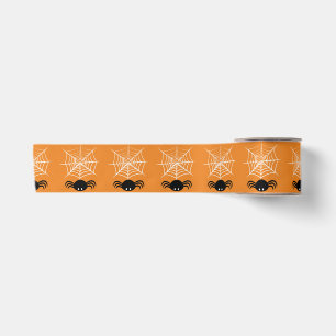 Halloween Spider Web Satin Ribbon