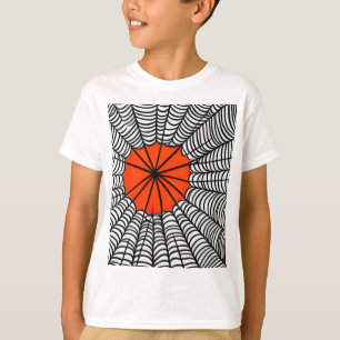 Halloween Spider Web T-Shirt