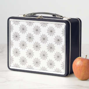 Halloween, Spider Web, Trick Or Treat, Boo Metal Lunch Box