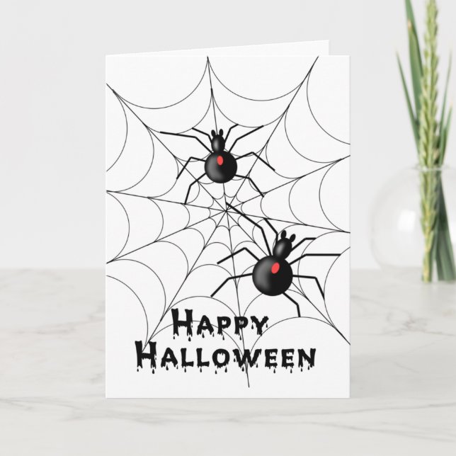 Halloween Spiders Card - TBA (Front)