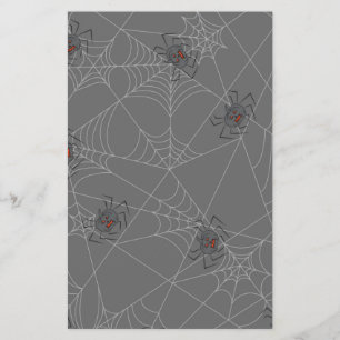 Halloween spiders web and pumpkins   