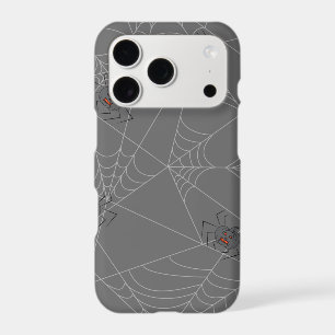 Halloween spiders web and pumpkins