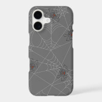 Halloween spiders web and pumpkins
