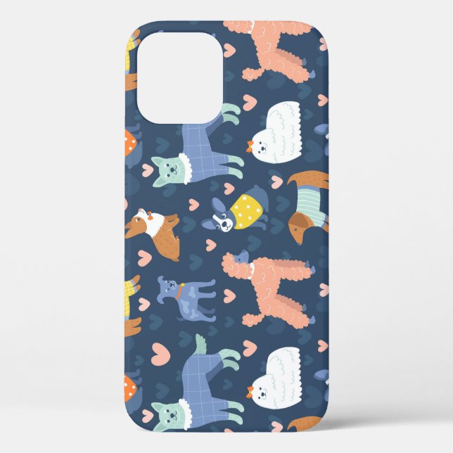 Halloween Spiders Web: Seamless Pattern Case-Mate iPhone Case (Back)