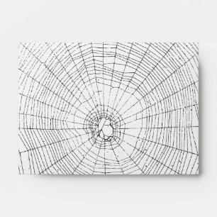 Halloween Spiderweb Envelope