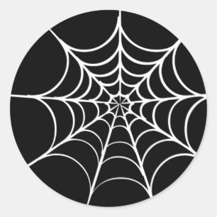 Halloween Spiderweb Envelope Sticker Seal