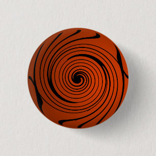 Halloween Spiral 3 Cm Round Badge