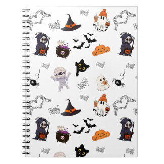 Halloween Spiral Bound Notebook