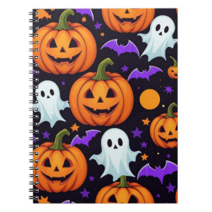Halloween spiral notebook