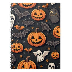Halloween Spiral Photo Notebook