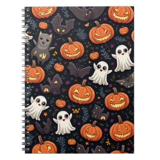 Halloween Spiral Photo Notebook