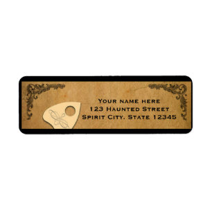 Halloween Spirit Board Party Address Label