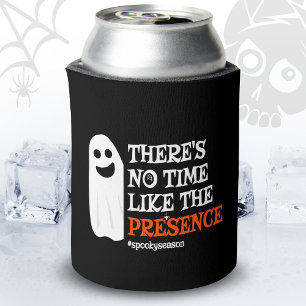 Halloween Spirit Happy Ghost Funny Halloween Can Cooler