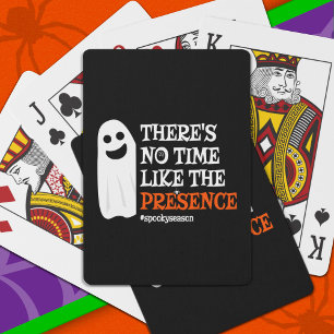 Halloween Spirit Happy Ghost Funny Halloween Playing Cards