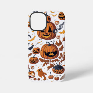 Halloween Spirits | Cute Ghost & Pumpkin Phone Cas iPhone 12 Mini Case