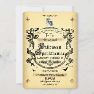 Halloween ~ Spooktacular1 - Invitation Card