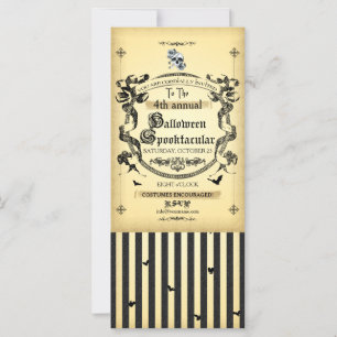 Halloween ~ Spooktacular1 - Invitation / Rackcard