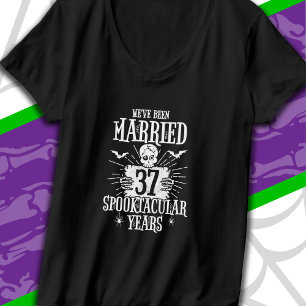 Halloween Spooktacular 37th Wedding Anniversary T-Shirt