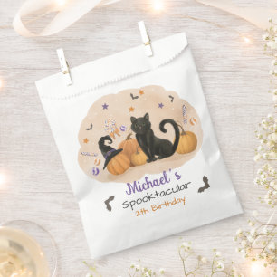 Halloween Spooktacular Birthday Party Favour Bags