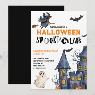 Halloween Spooktacular Party Invitation