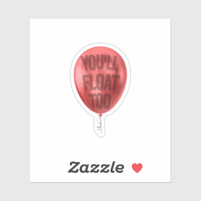 Halloween Spooky Balloon  (Sheet)