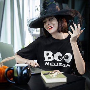 Halloween Spooky Boo Custom Cute Whimsical Fun T-Shirt