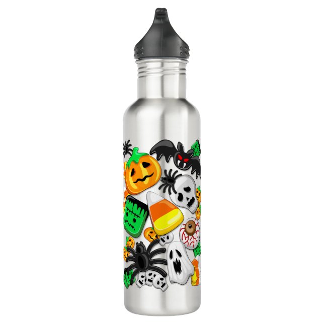 Halloween Spooky Candies Party     710 Ml Water Bottle (Right)